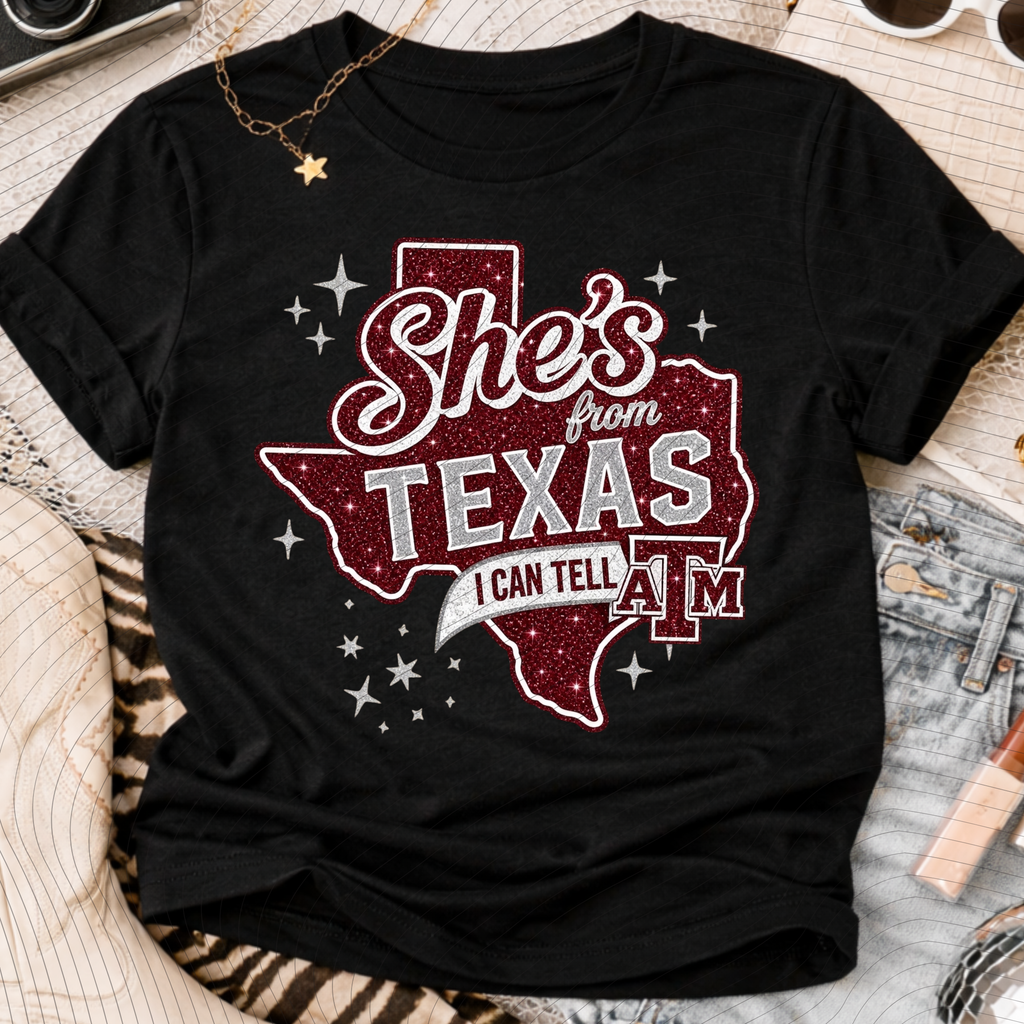She's From Texas Tee- ATM