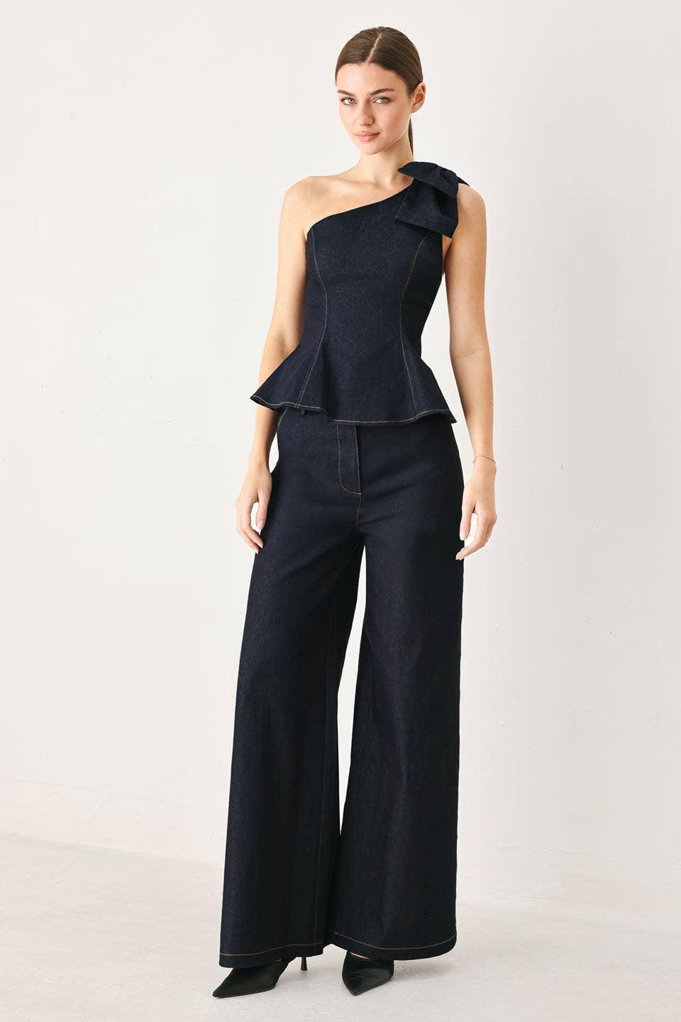 A denim pant - FP2313-D