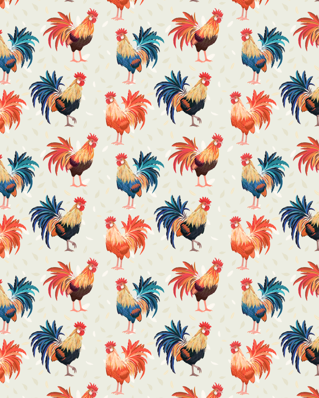 Cocky Rooster Men's Caddie Boxer Briefs