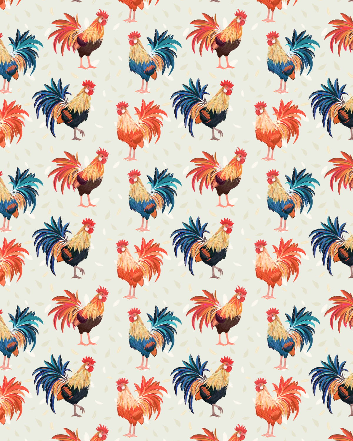 Cocky Rooster Men's Caddie Boxer Briefs
