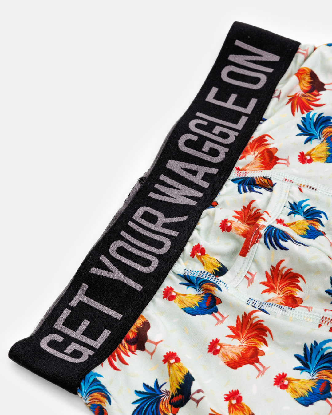Cocky Rooster Men's Caddie Boxer Briefs