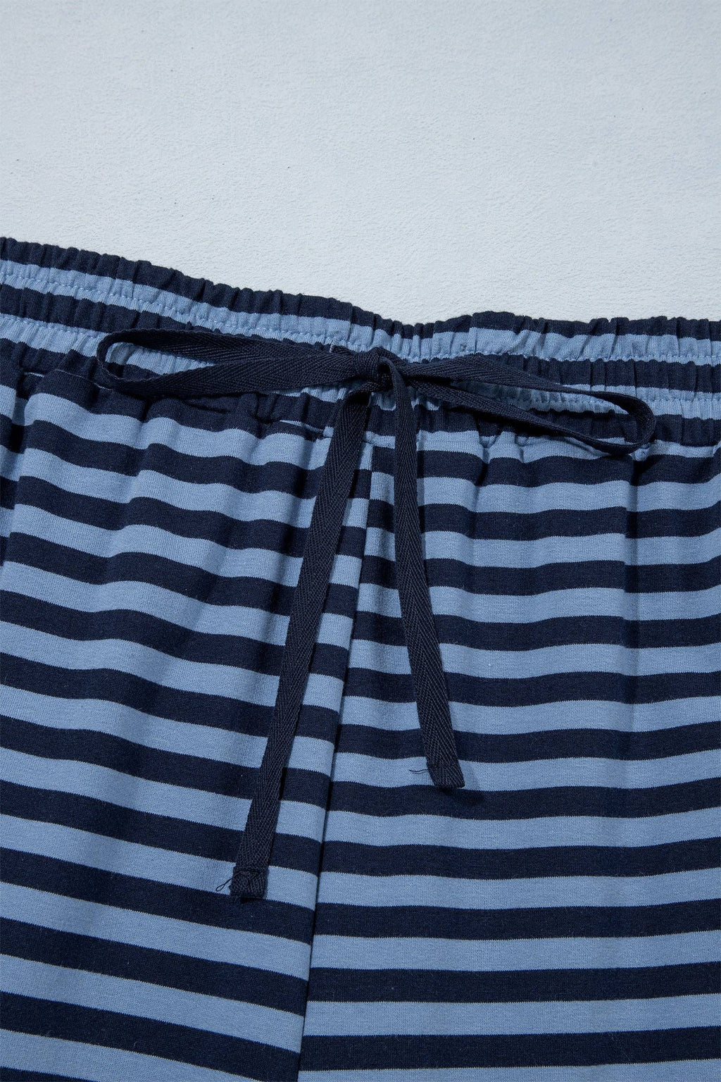 PRETTY BASH Plus Size Stripe Long Sleeve Top & Pants Set