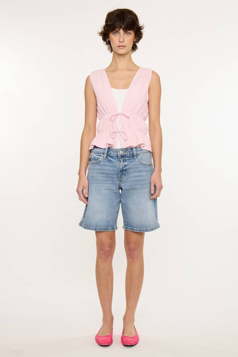 MID RISE COMFORT BERMUDA-KC20114M