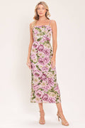 A jacquard woven column dress - ID24373