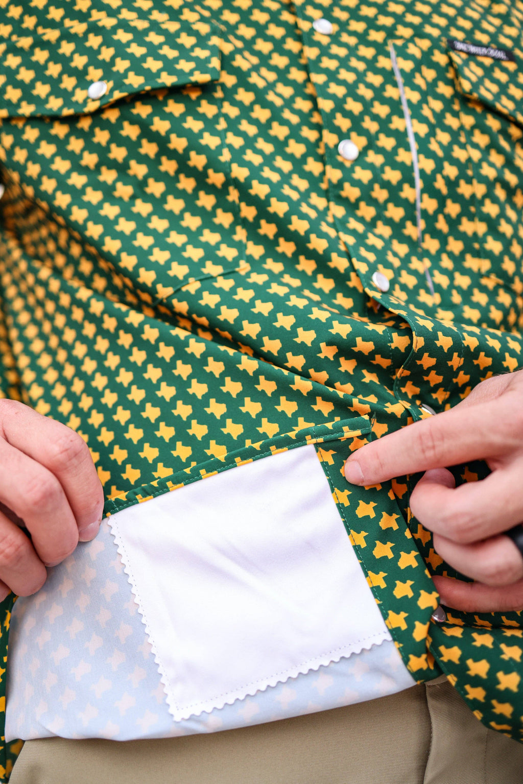The Waco Pearl Snap Fishing Shirt