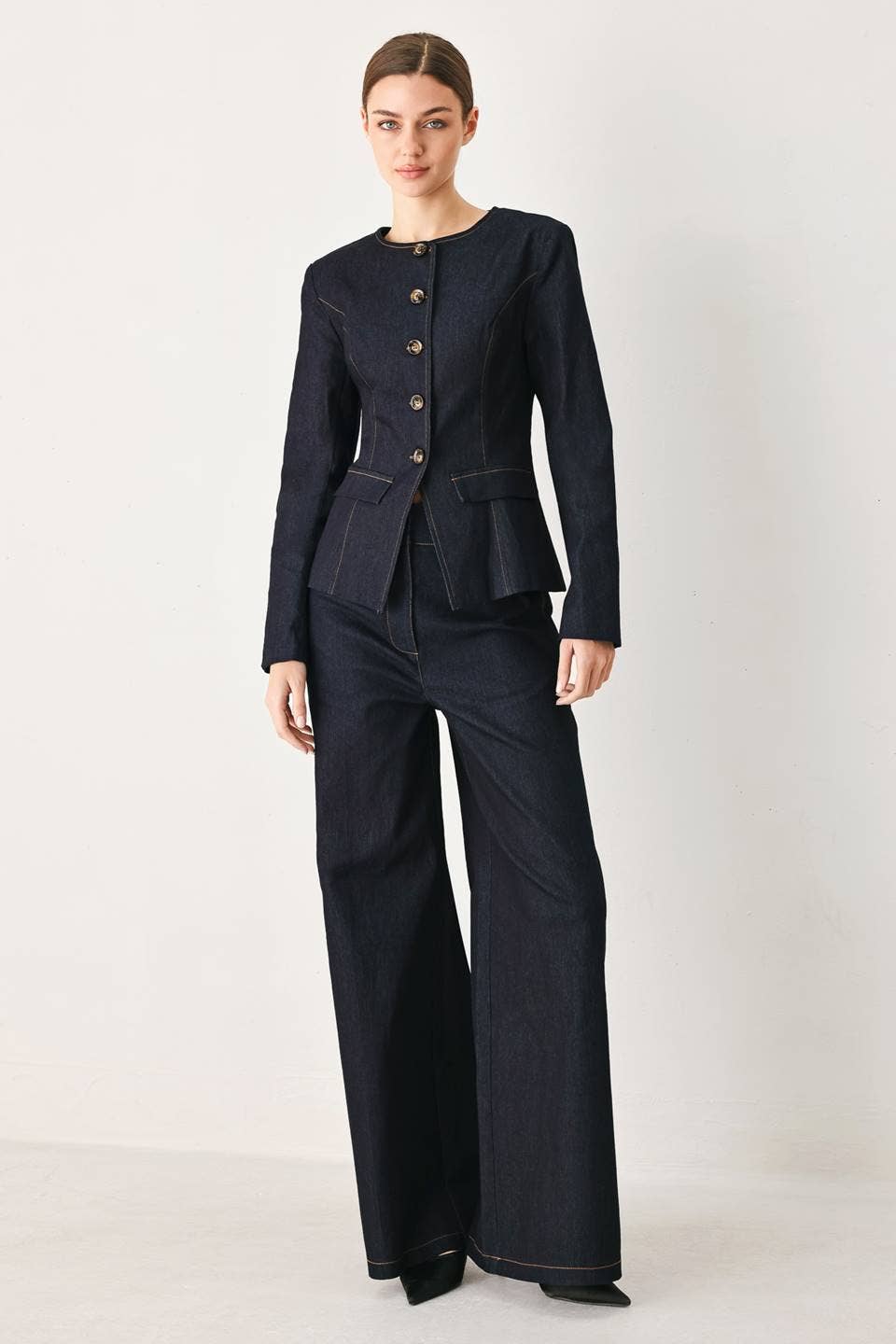 A denim pant - FP2313-D
