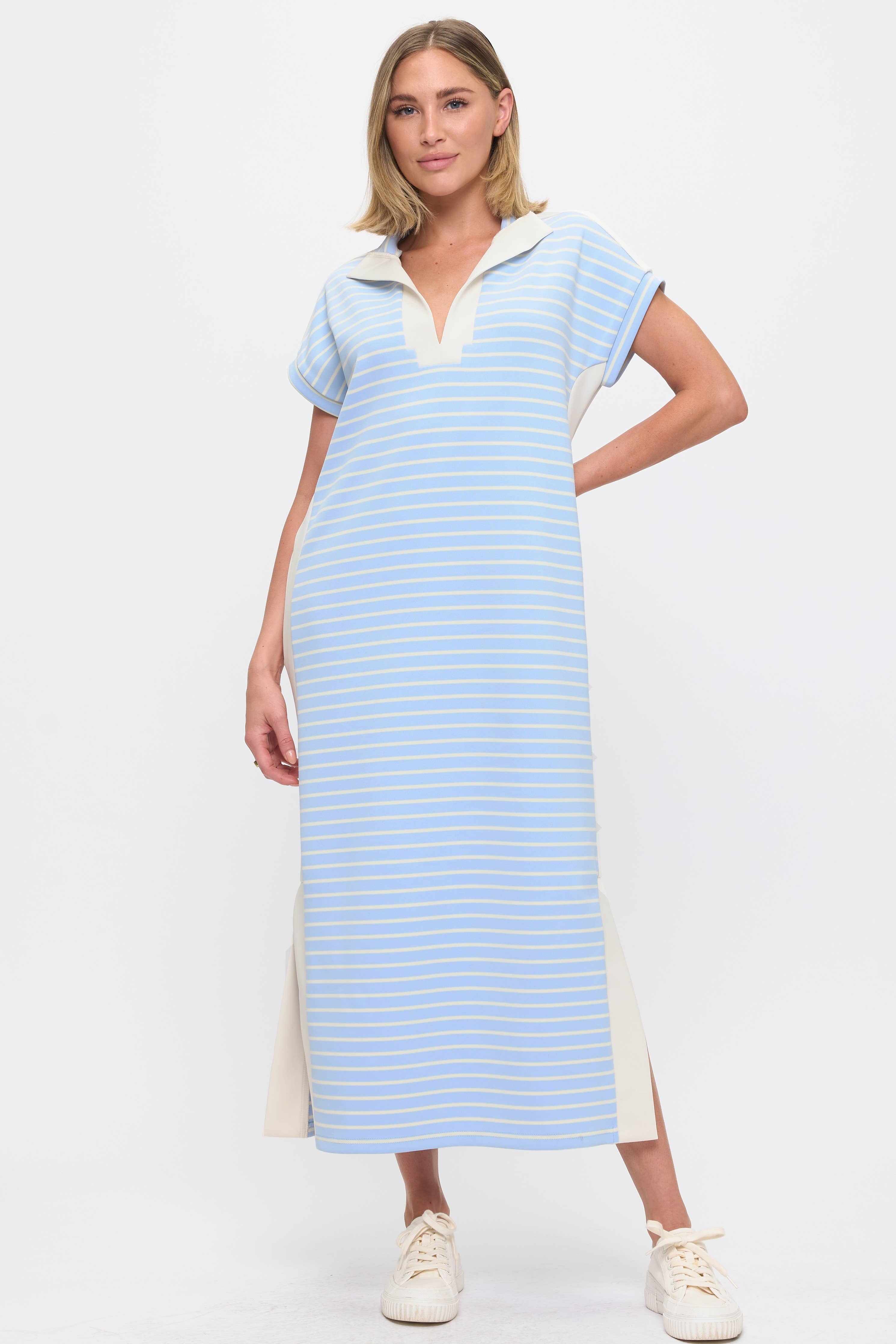 Striped Maxi Dress