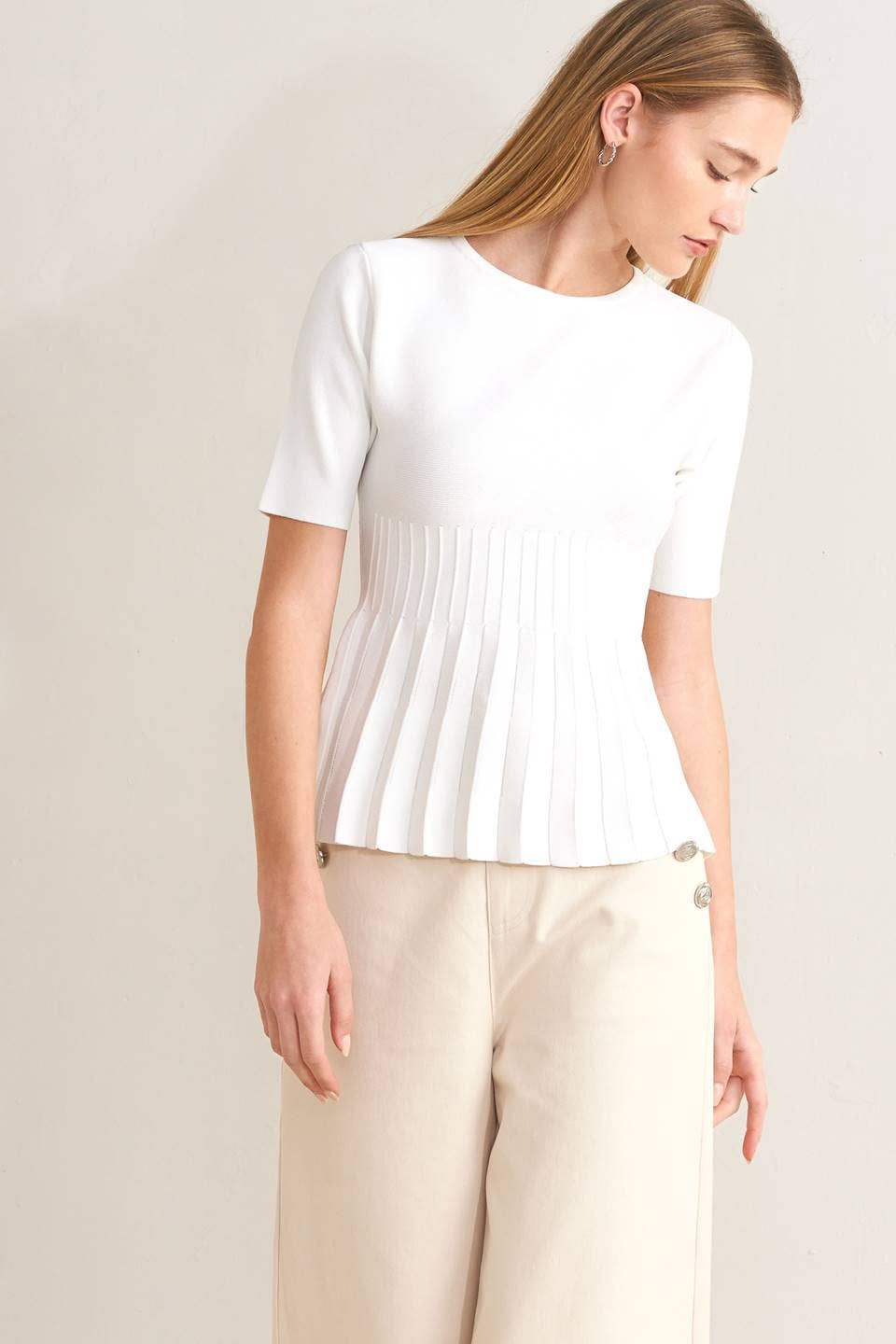 A sweater knit top - FSW1454