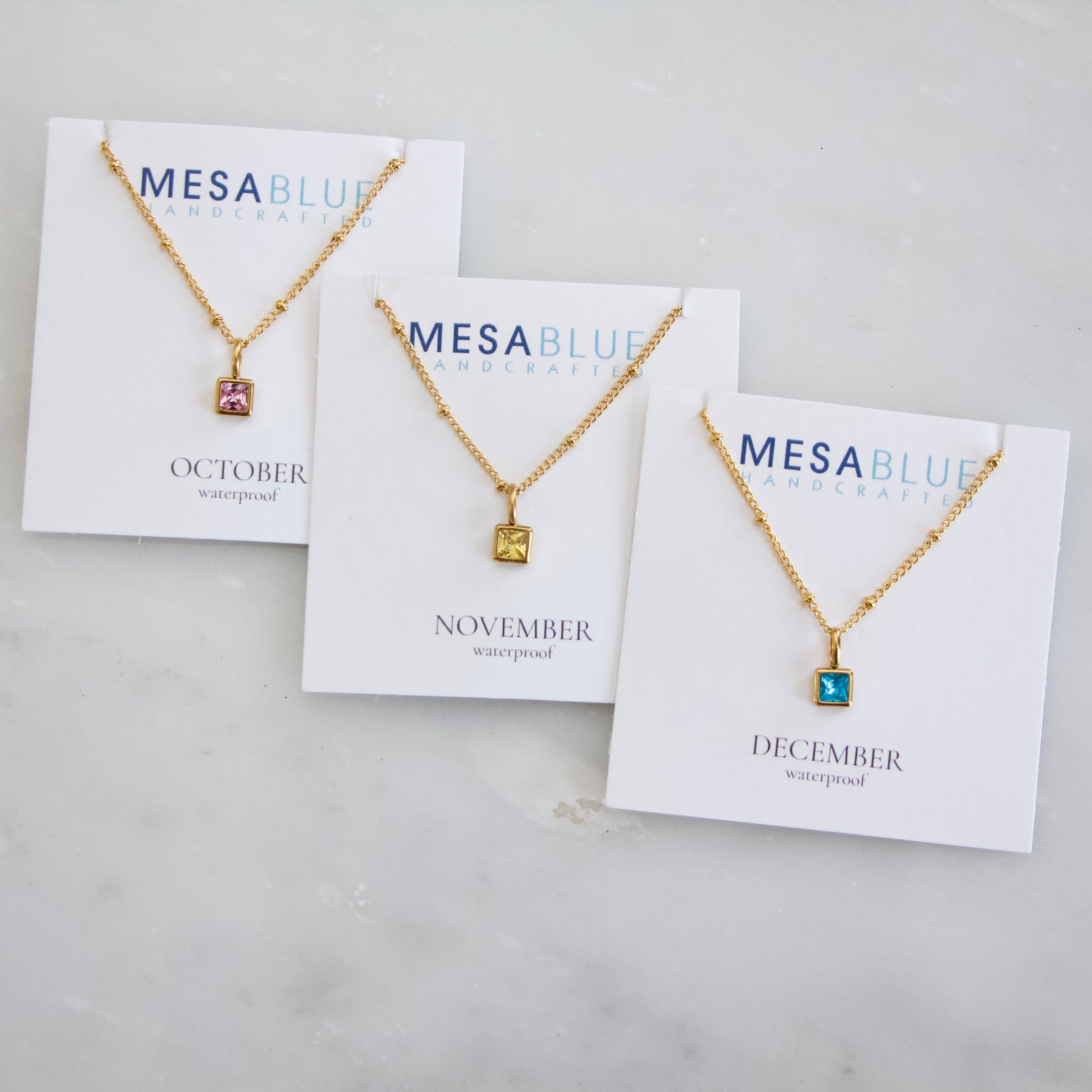 Birthstone Necklace