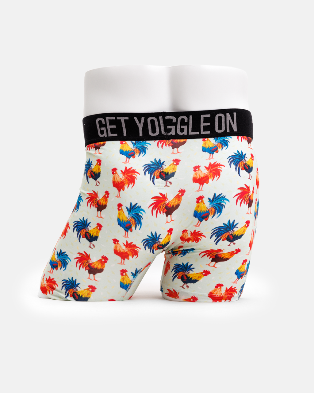 Cocky Rooster Men's Caddie Boxer Briefs