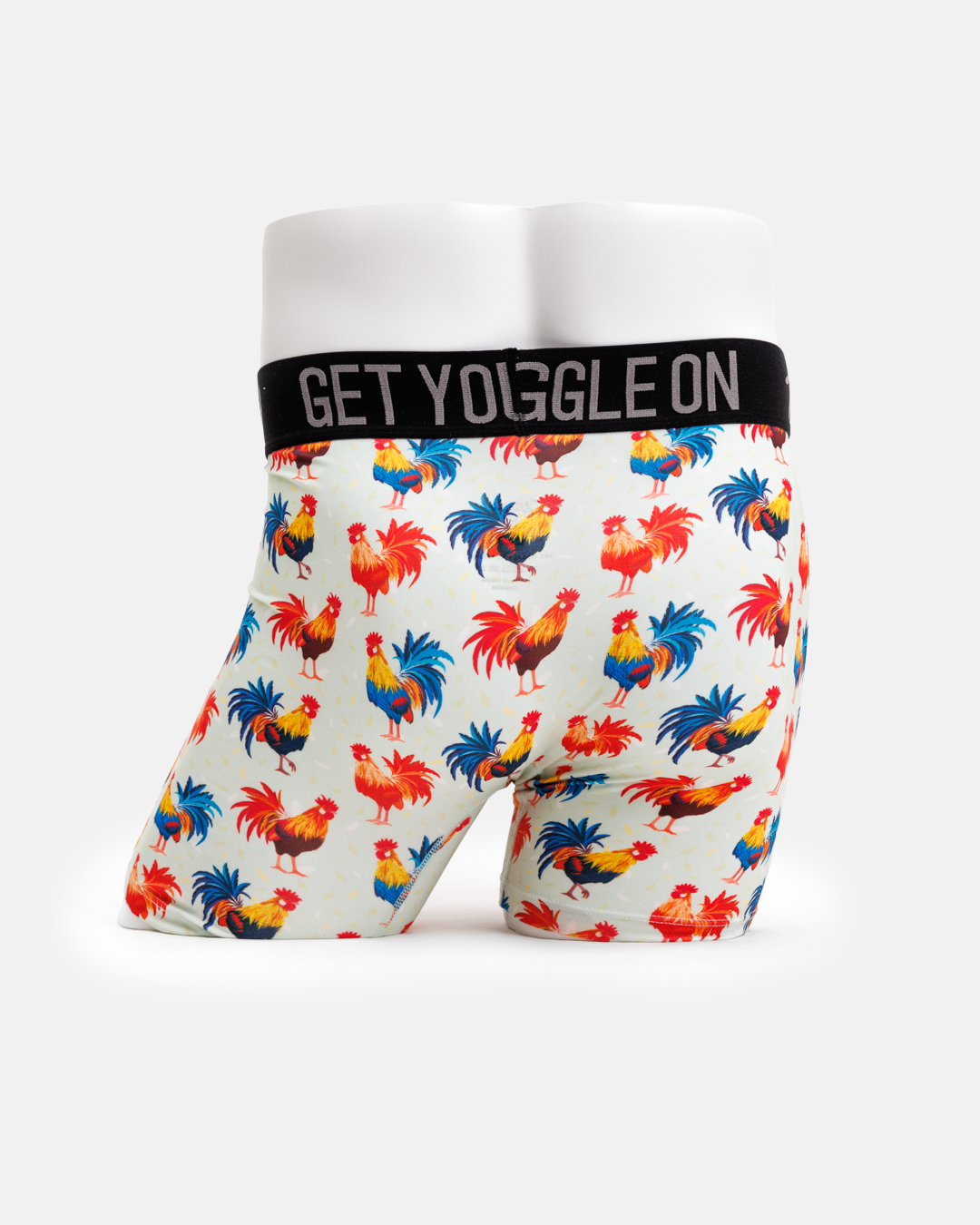 Cocky Rooster Men's Caddie Boxer Briefs