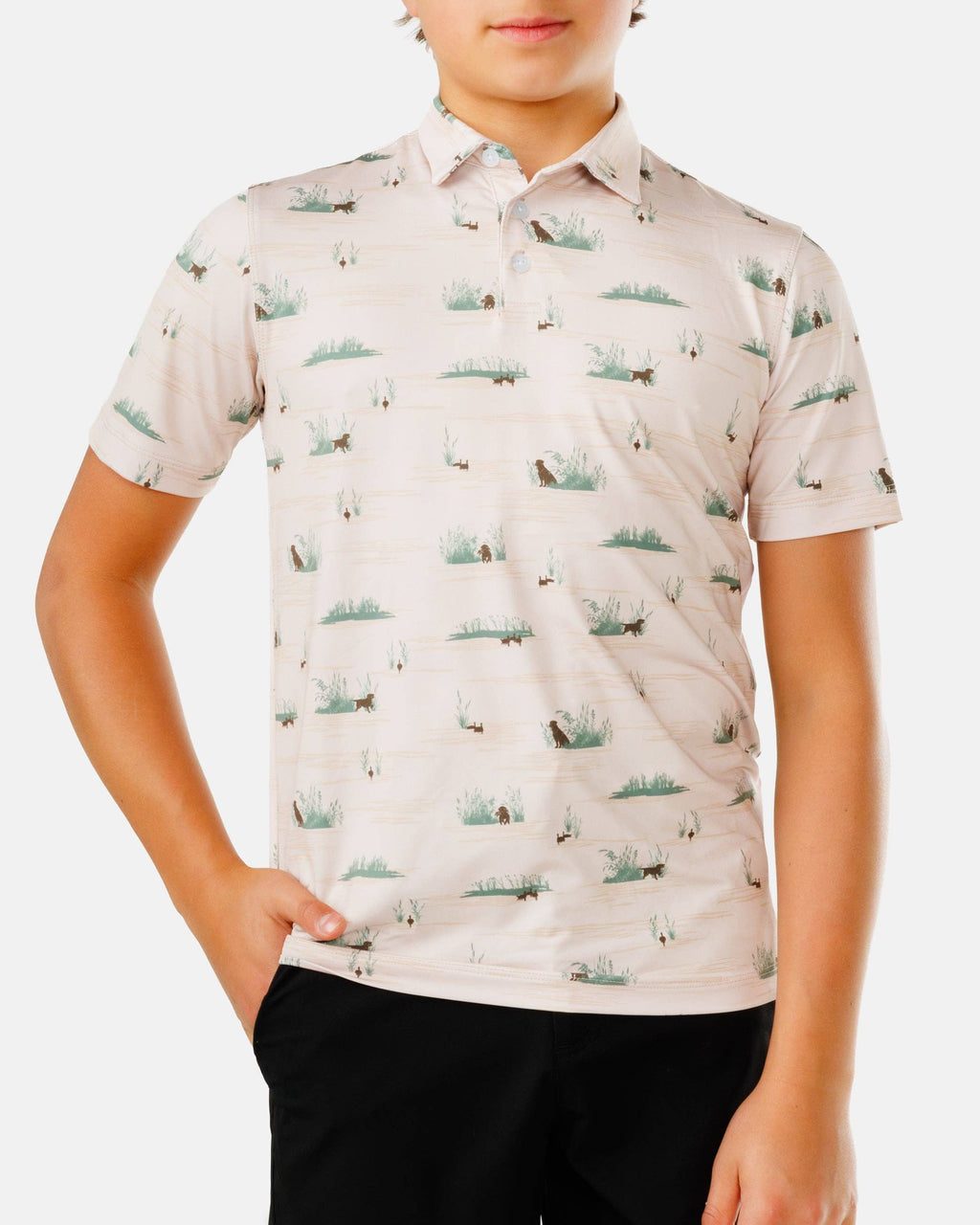 Fowl Play Boy's Polo
