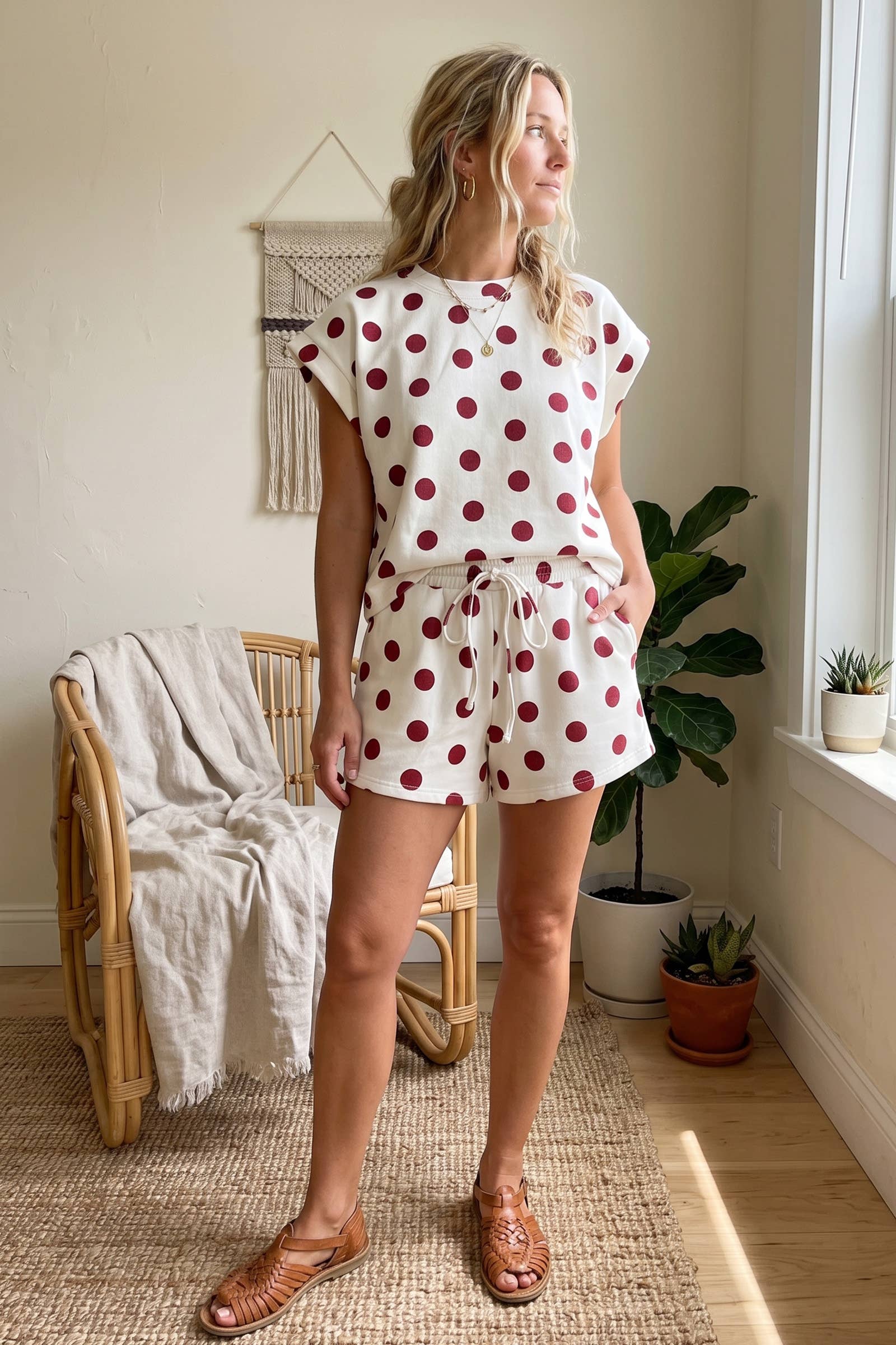 Varsity Dot Scuba Set