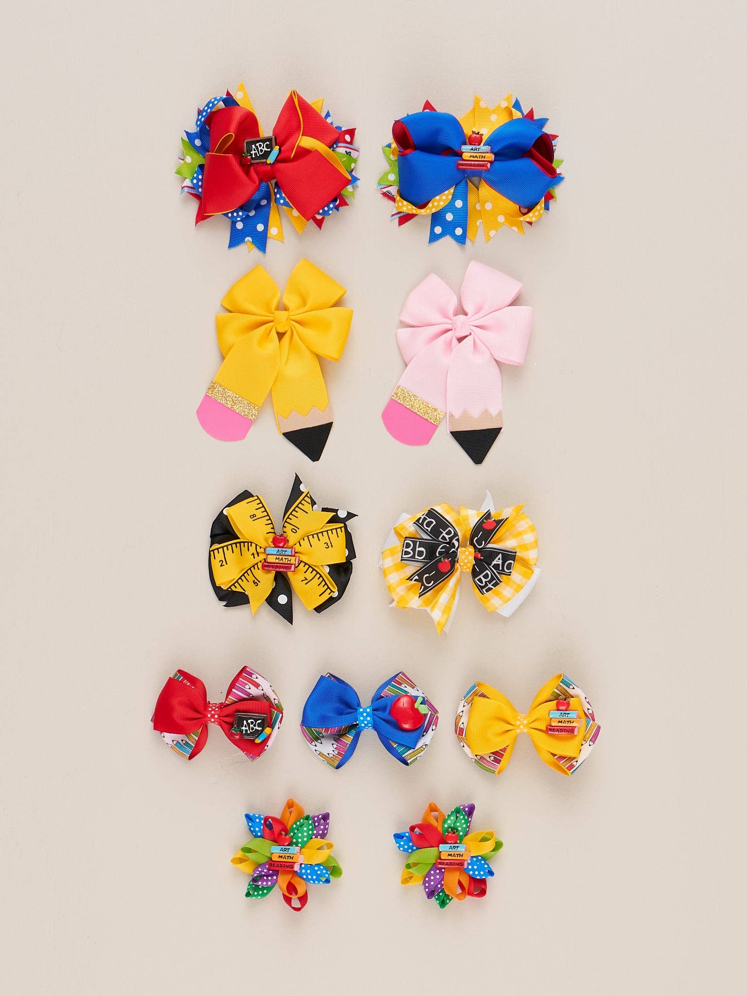 School Celebration Ribbon Bow