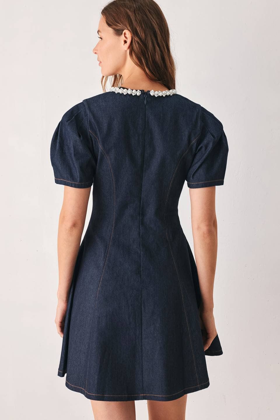 A denim mini dress - FD2251