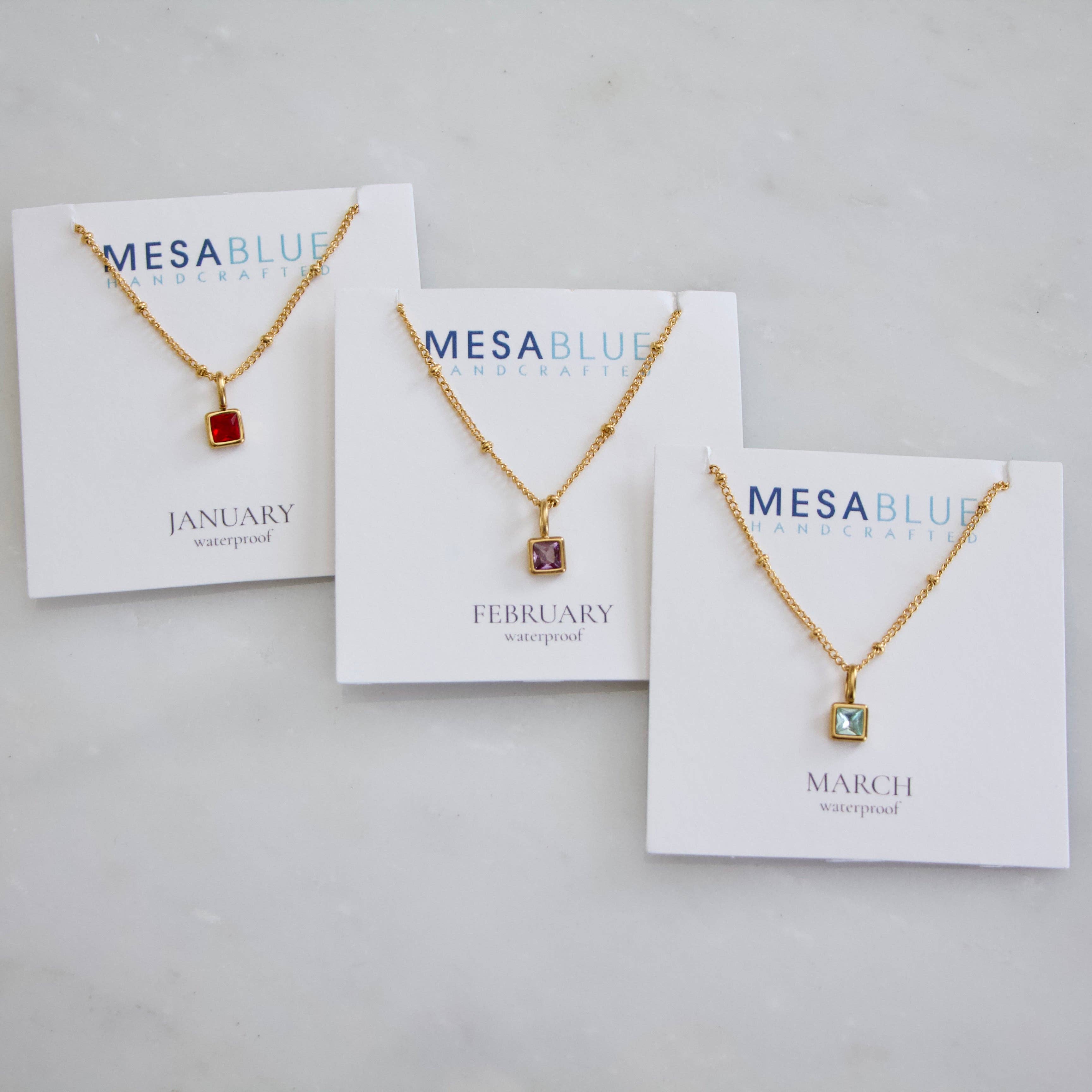 Birthstone Necklace