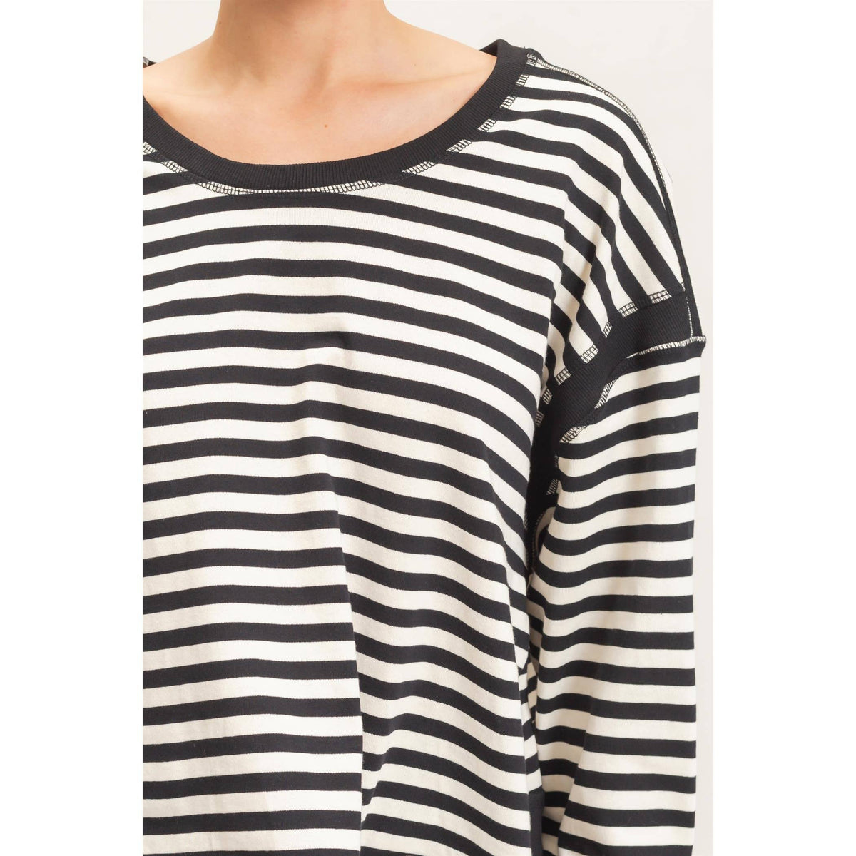 Striped Long Sleeve Top