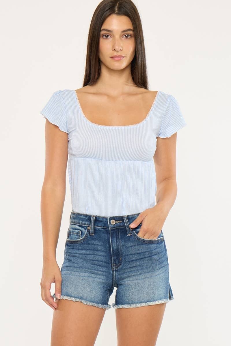 HIGH RISE SHORTS-KC9212D