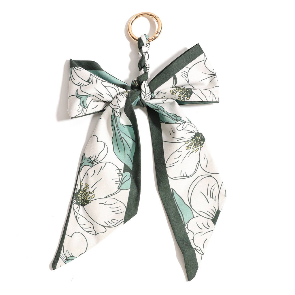 SCARF BOW BAG CHARM KEYCHAIN | 40KC170