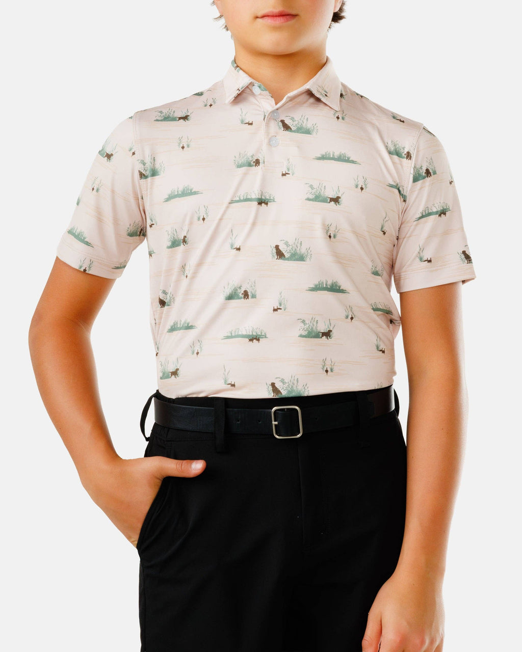 Fowl Play Boy's Polo