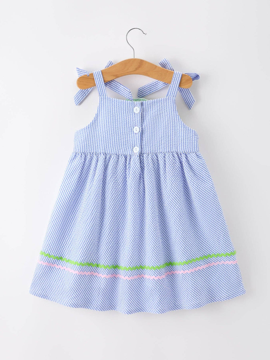 Watermelon Striped Girls Dress