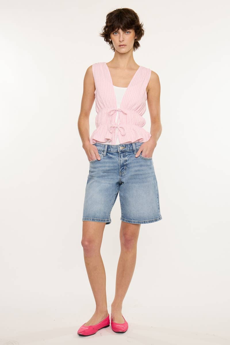 MID RISE COMFORT BERMUDA-KC20114M